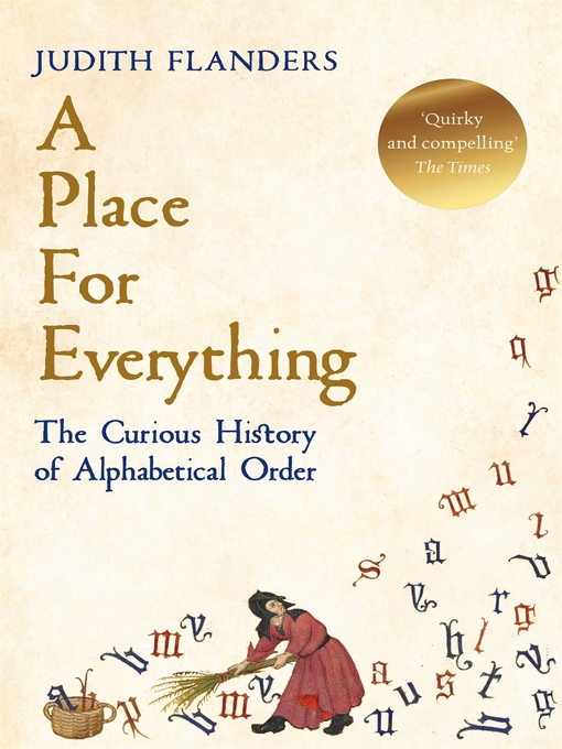 Title details for A Place For Everything by Judith Flanders - Available